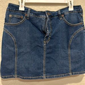Jean star denim skort